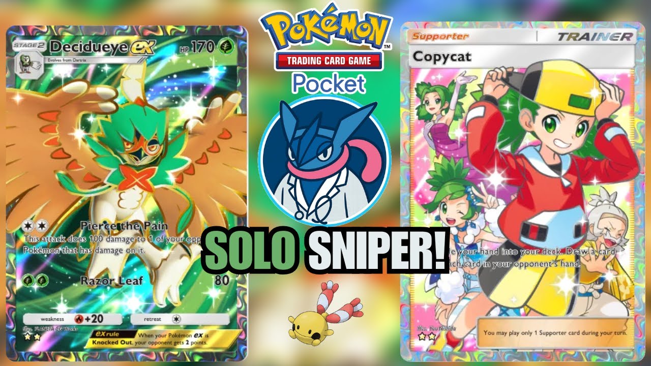 DECIDUEYE Bench Sniping Is The SECRET To Beating MEGA Pokmon! Pokmon TCG Pocket DECIDUEYE Bench Sniping Is The SECRET To Beating MEGA Pokmon! Pokmon TCG Pocket