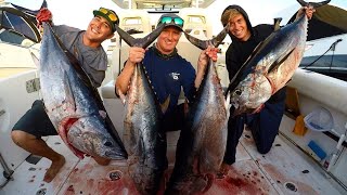 Foaming Bluefin Tuna out of Newport Beach California (Tuna Fishing)