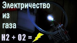 Водород. Водородная энергетика в домашних условиях. Электричество из газа.