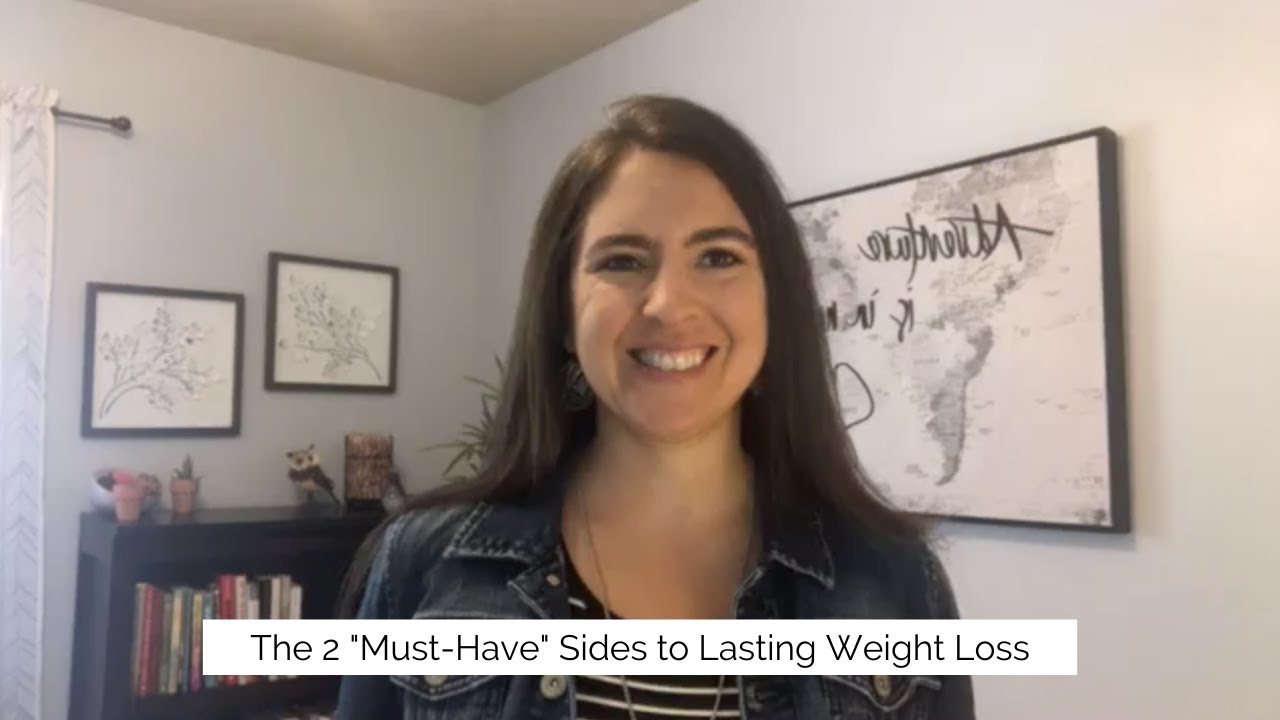 The 2 Sides to Lasting Weight Loss - YouTube