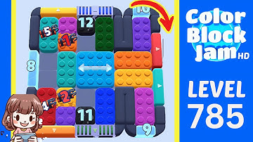 Color Block Jam Level 785 Solution Walkthrough