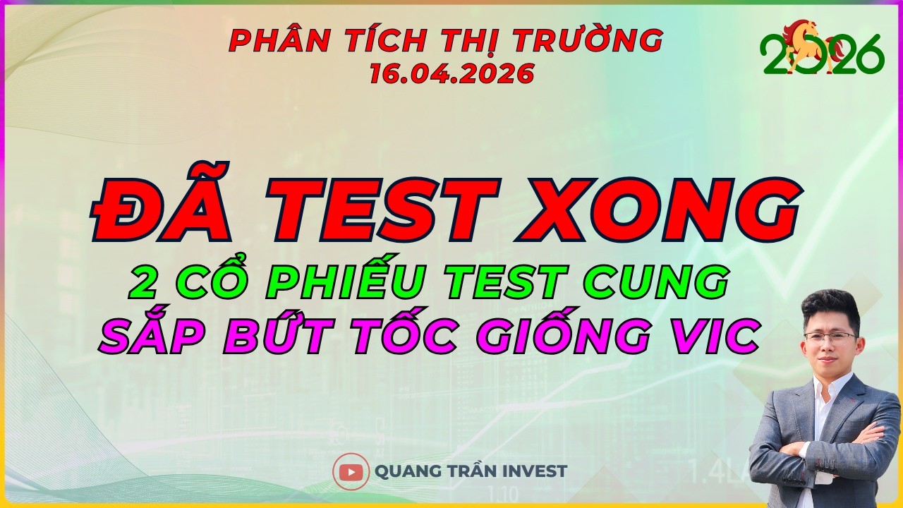 ✂️ TĂNG NGHI NGỜ, 1 cổ phiếu BÁO CÁO Quý 1 Lãi lớn xác nhận mẫu hình sắp tăng mạnh 20%