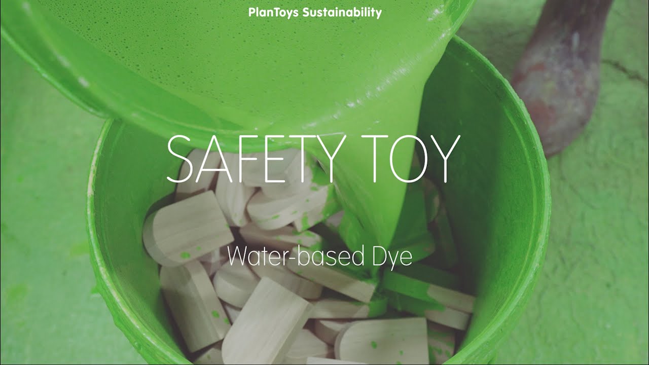 PlanToys Sustainability l Water-based Dye