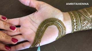 Wedding Mehendi With Bride And Grooms Name Rajasthani Traditional Indian Bridal Henna Mehndi