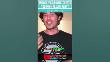 Unlock Your Power: Create Your Own Reality Today #matíasdestefano