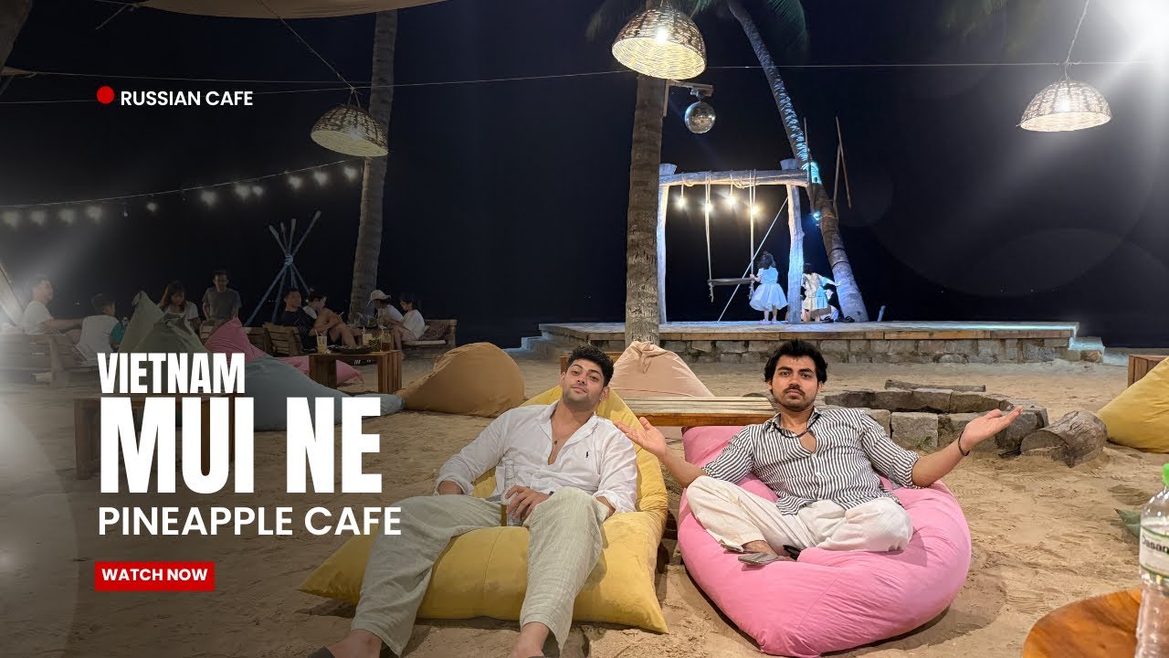 Pineapple cafe in Mui ne ,Best cafe in Vietnam