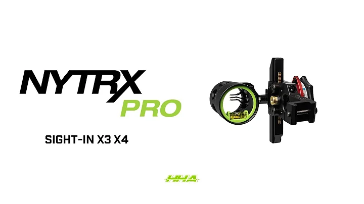 NYTRX & NYTRX Pro X3 & X4 SIGHT IN