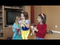 Girls opening stuffed animals from Dad & Pam.MP4