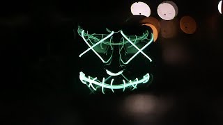 Neon Light Up The Purge Masks for Halloween Night screenshot 5