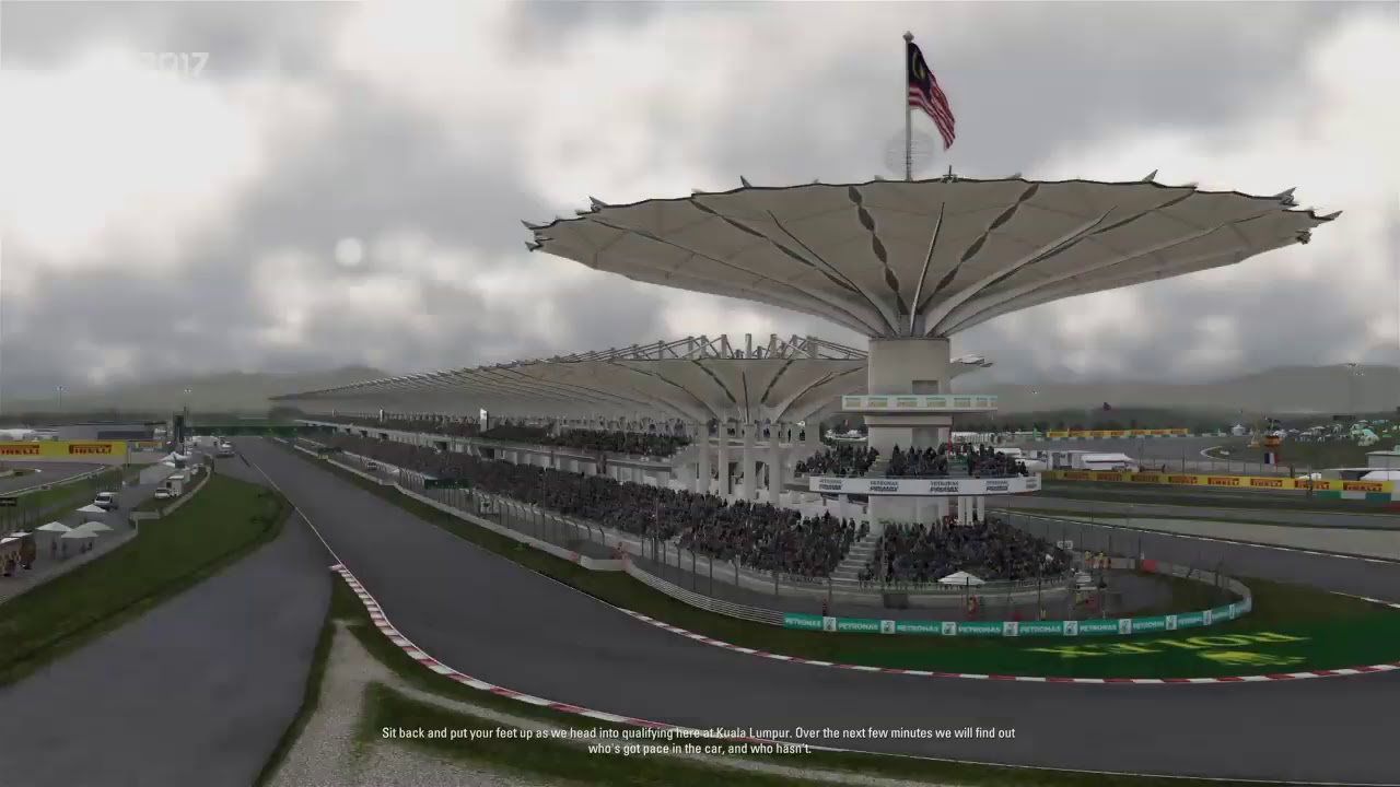 Live F1 2017 PS4 career gamplay EXPERT difficulty