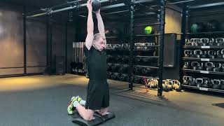 Tall Kneeling Med Ball Slams (Dead Ball)
