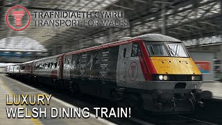 The AFFORDABLE LUXURY First Class Dining Train From England to Wales!