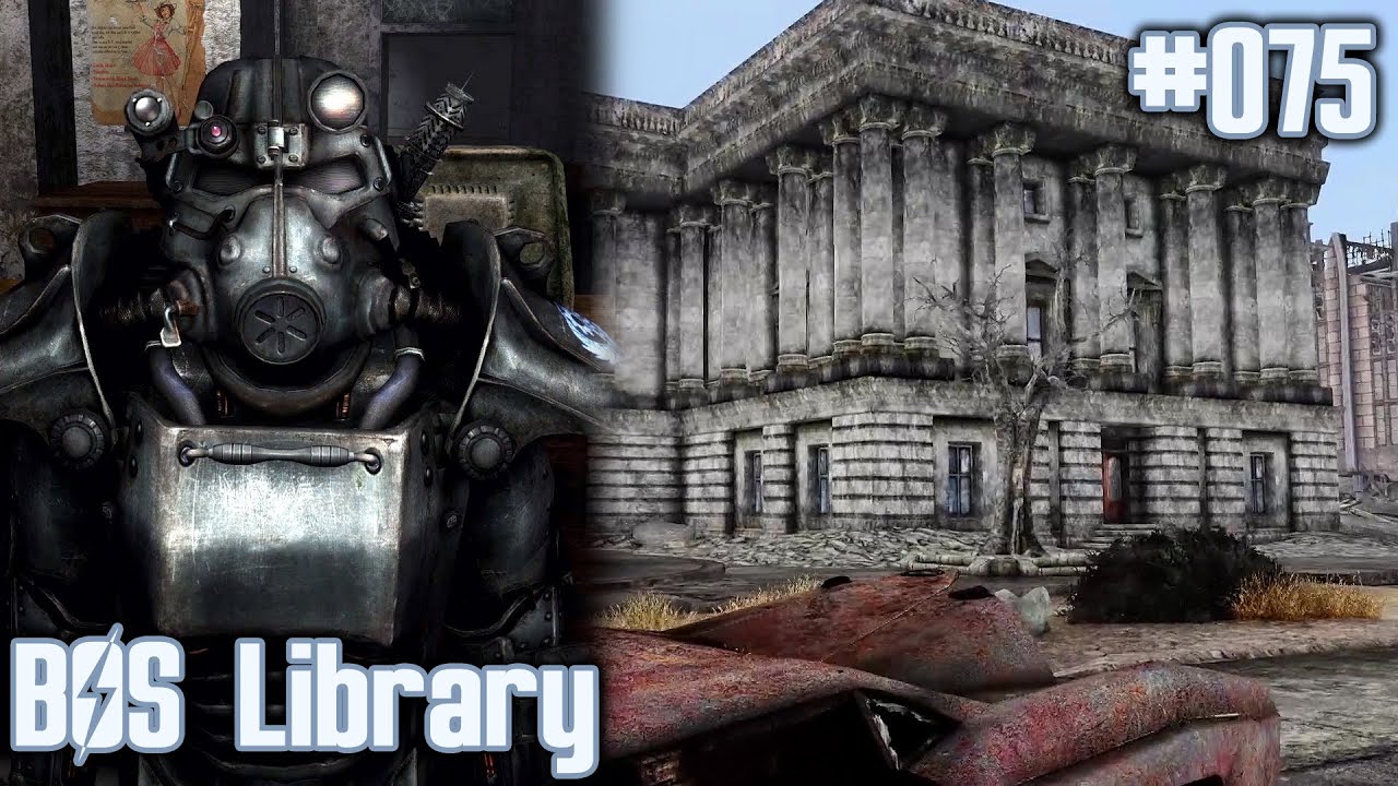 BOS LIBRARY - Cinemodded Fallout #075 - YouTube