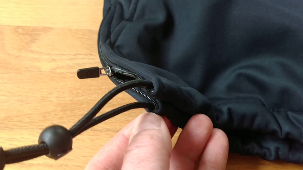 How to add a drawstring to the waist of a ScotteVest Enforcer jacket 