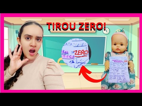 ANINHA TIROU ZERO NA PROVA! *o que aconteceu?* | @brincandocomalaurianne988