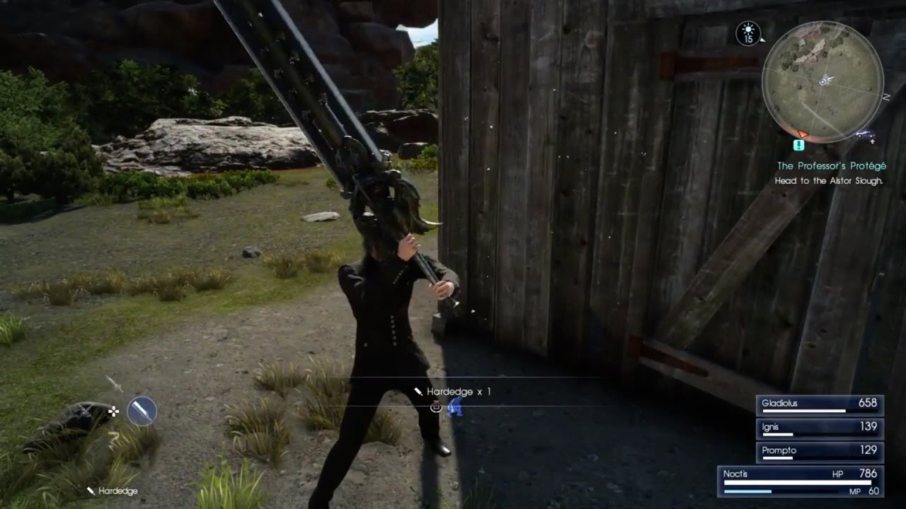 Final Fantasy XV Hardedge Weapon Location YouTube