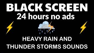 Say Goodbye to Insomnia with Black Screen Rain Sounds for Sleep & Relaxation | Sleep Sounds Rain
