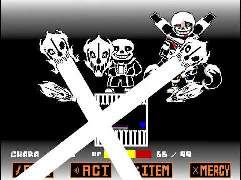 InkTale Ink!sans fight phase 3 demo! - YouTube