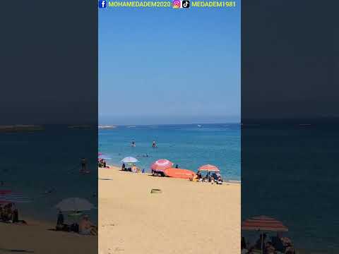 يوم جميل و شاطئ أجمل و عومة جميلة و بحر صافي جدا الجزائر العاصمة