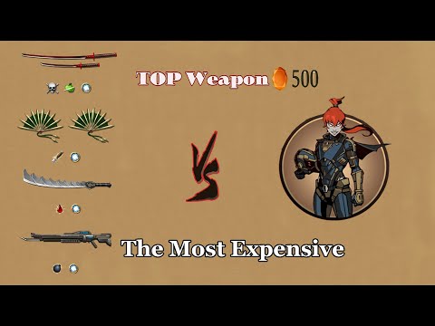 Shadow Fight 2 TOP WEAPON 500 Gems Vs MAY IOS Android Gameplay 