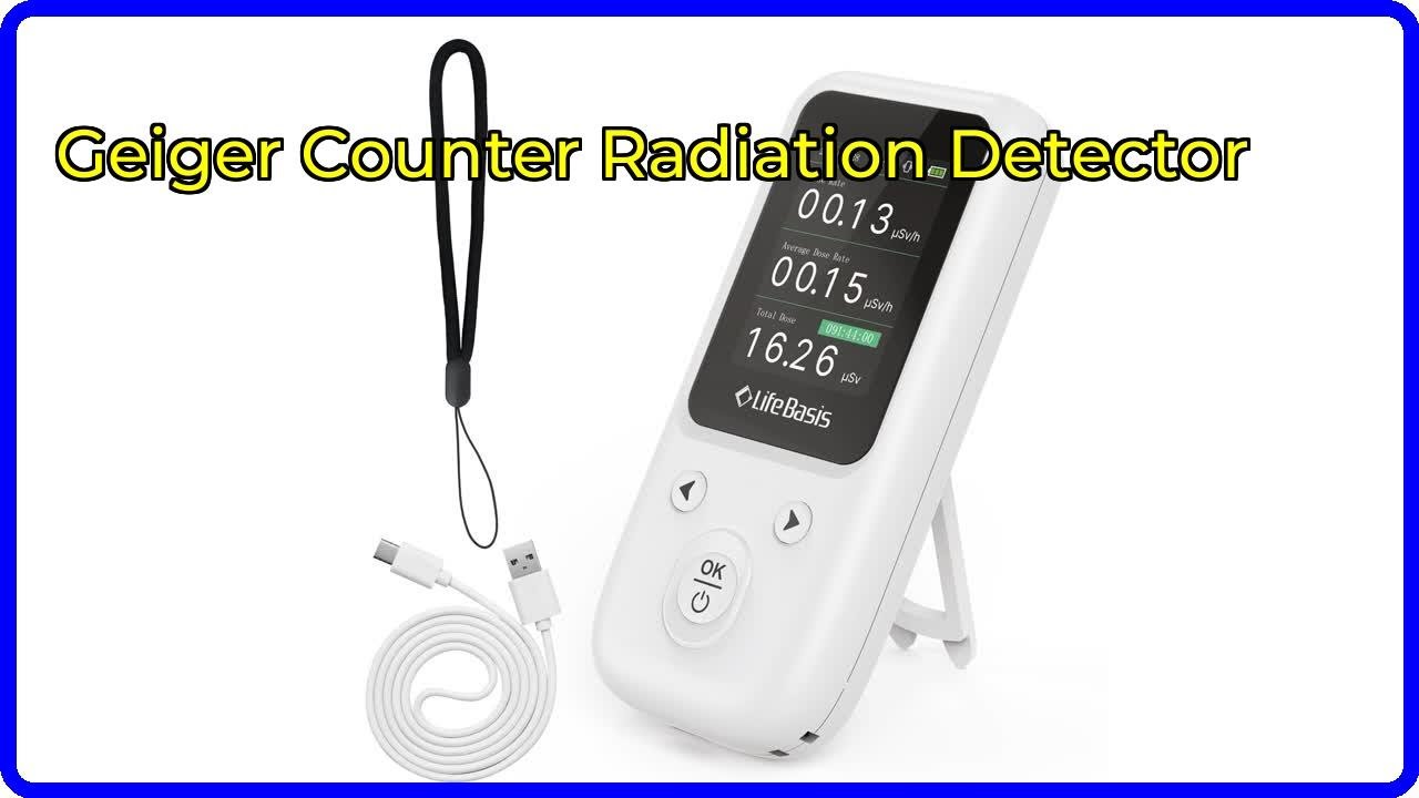 Review: Geiger Counter Radiation Detector. First Look.
