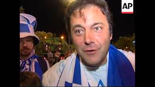Portugal and Greece fans react to result