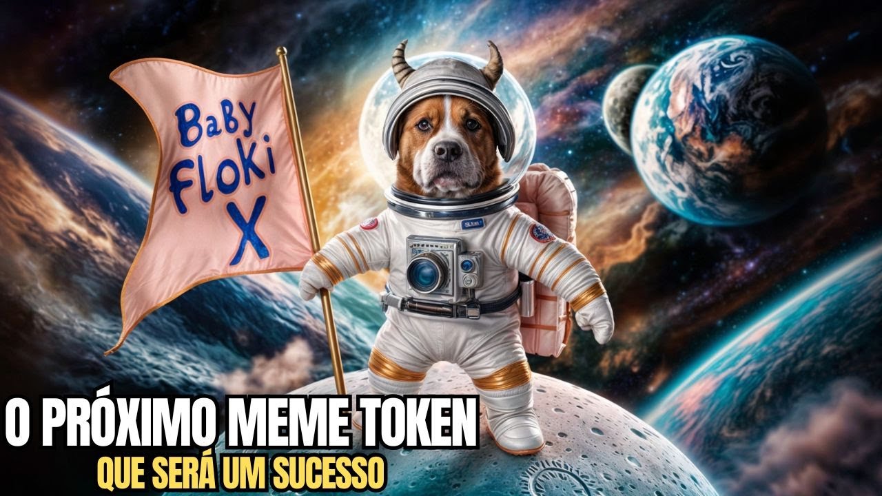 BABY FLOKI X - O NOVO TOKEN MEME QUE CHEGOU PARA REVOLUCIONAR - Pré ...