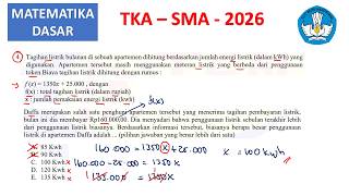 PRACTICE QUESTIONS 2 MANDATORY MATHEMATICS TKA HIGH SCHOOL 2026 | LINEAR PROGRAMMING