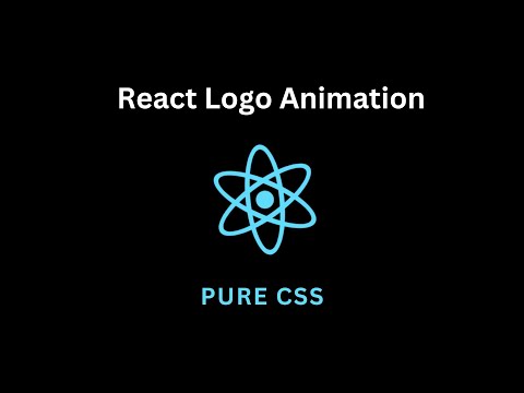 React Logo Animation | CSS Animation Tutorial for Beginners