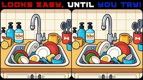 Spot The Difference: Can You Spot It? Harder Than It Looks [Find The Difference!]