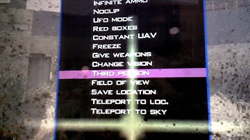 Project memory mw3 mod menu!