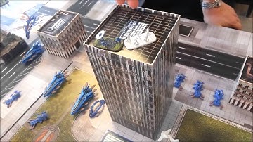 Dropzone Commander Battle Report #11 - Take and Extract - 1500 UCM vs Shaltari