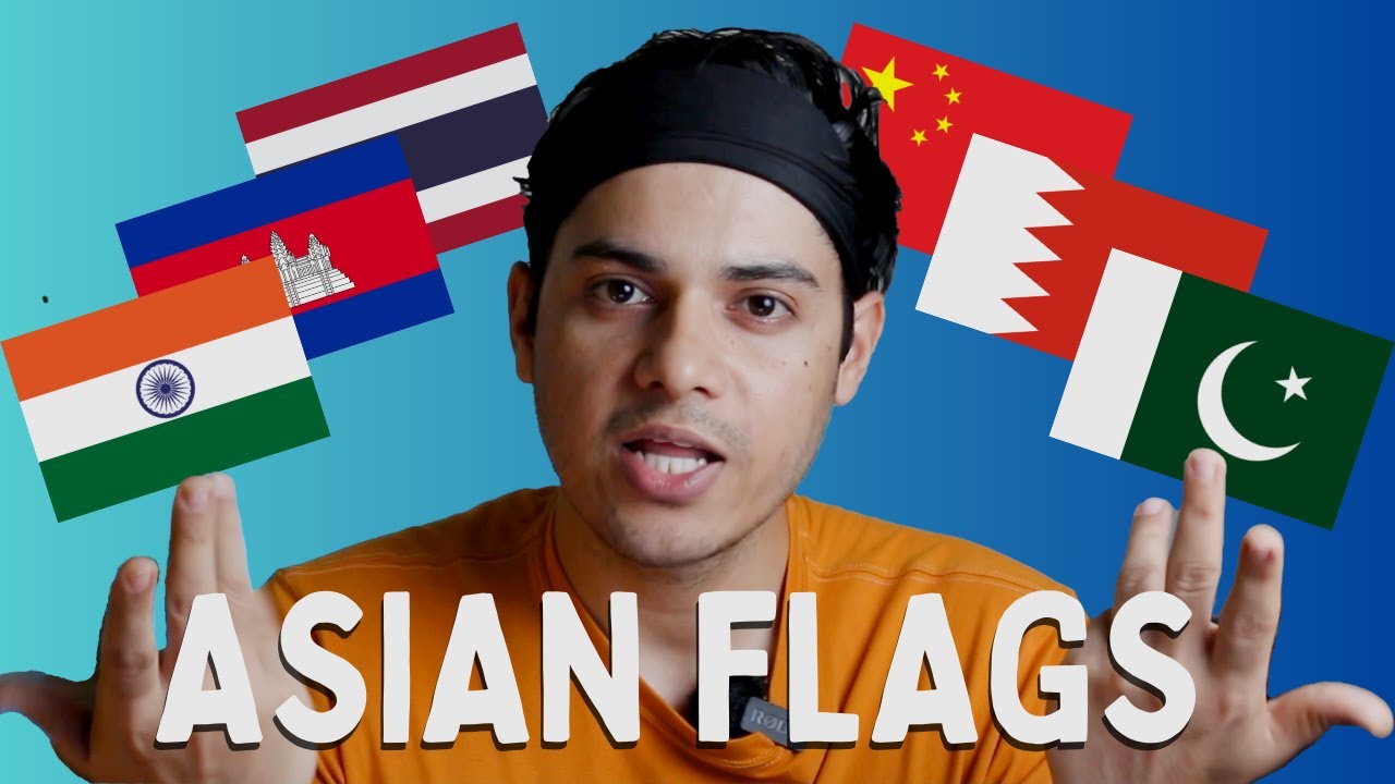 Can You Guess the FLAGS of ALL Asian Countries?