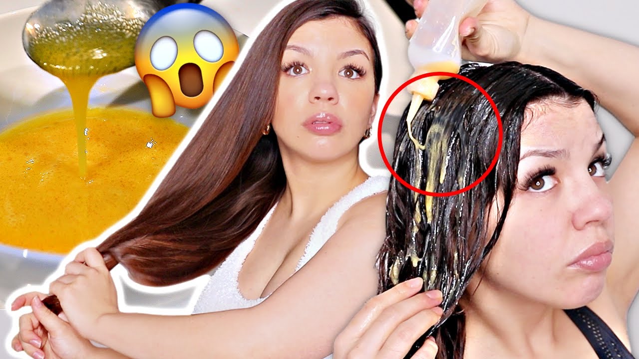 EGG AND OLIVE OIL FOR EXTREME HAIR GROWTH | GROW YOUR HAIR OVERNIGHT WITH  EGG AND OLIVE OIL - YouTube