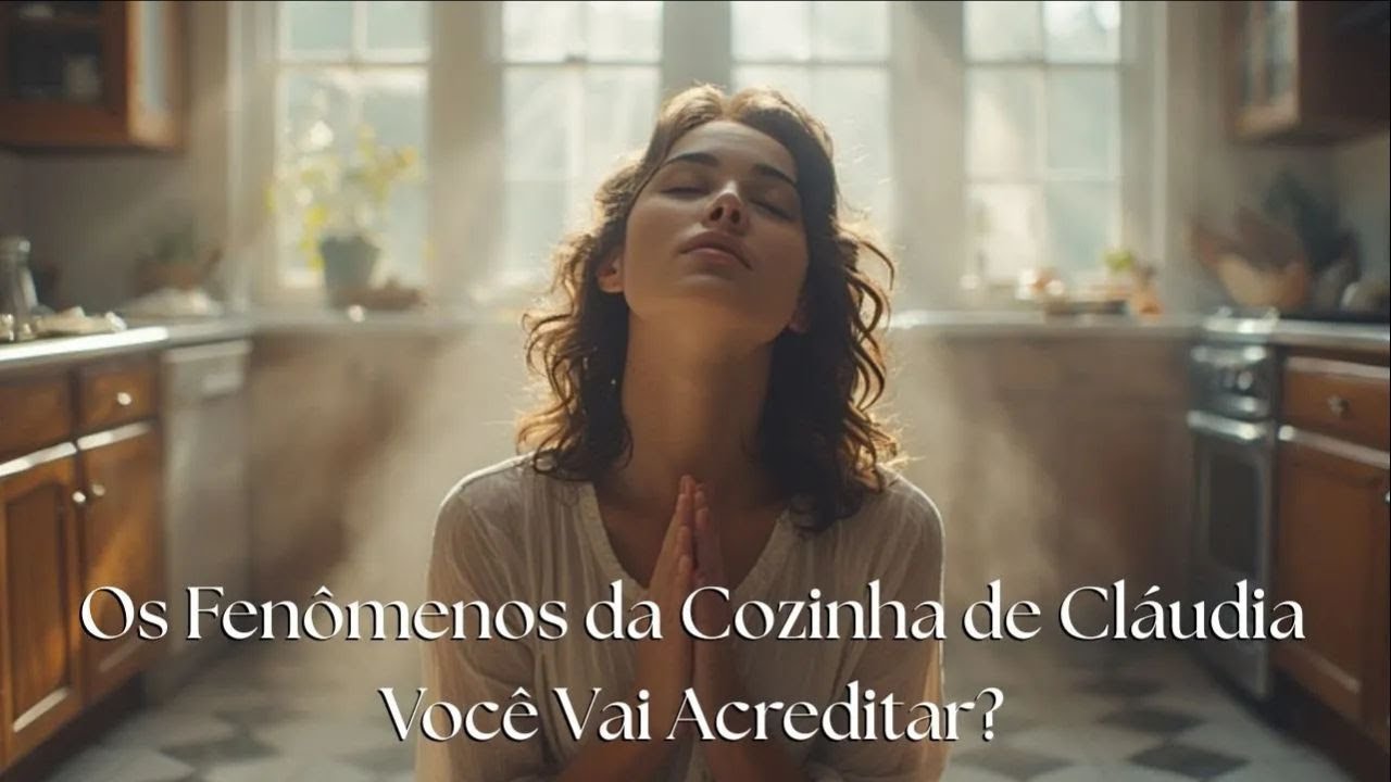 História Espírita - Os Fenômenos da Cozinha de Cláudia: Você Acredita?