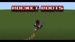 How to make Rocket Boots in Minecraft with Commands! (Bedrock Tutorial)