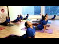 Basic stretching  yoga fusion classgyanish yoga