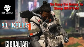 Apex Legends Ranked Gibraltar Gameplay - Popping Off In My Bubble!