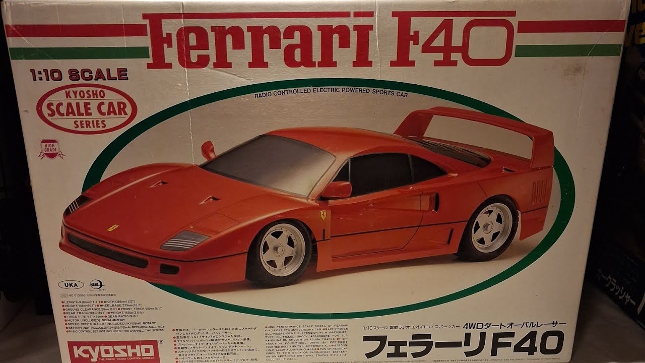 1991 Kyosho Ferrari F40 top deck part 17 Full Video