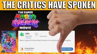 Rotten Tomatoes Gives The Mario Galaxy Movie 44% & Metacritic Gives 37%
