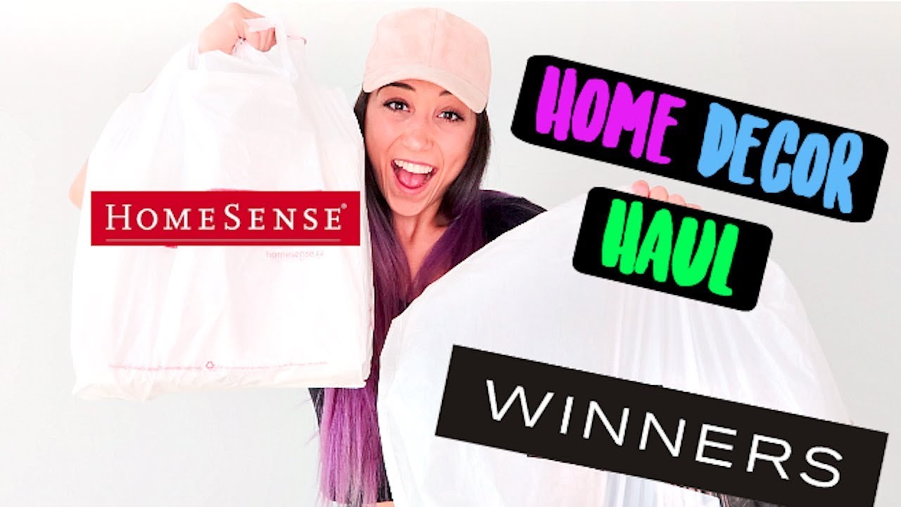 HOME DECOR HAUL Winners, HomeSense and More YouTube