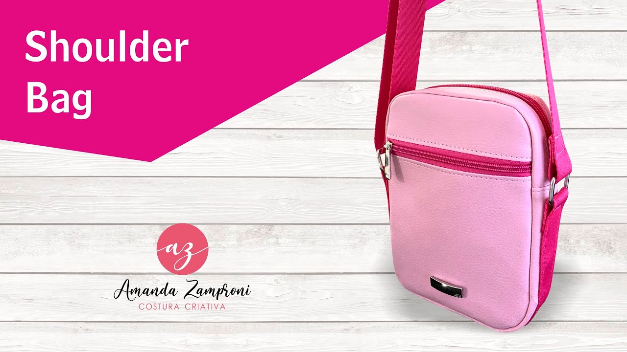 Como fazer uma Shoulder Bag em Sintético - Passo a Passo - PAP - Tutorial - DIY