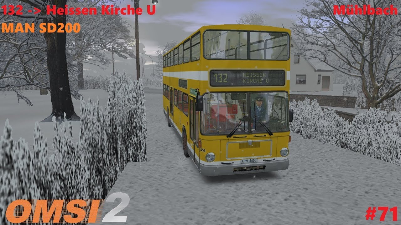 OMSI 2 #73: Mühlbach | Ligne 132 | MAN SD200