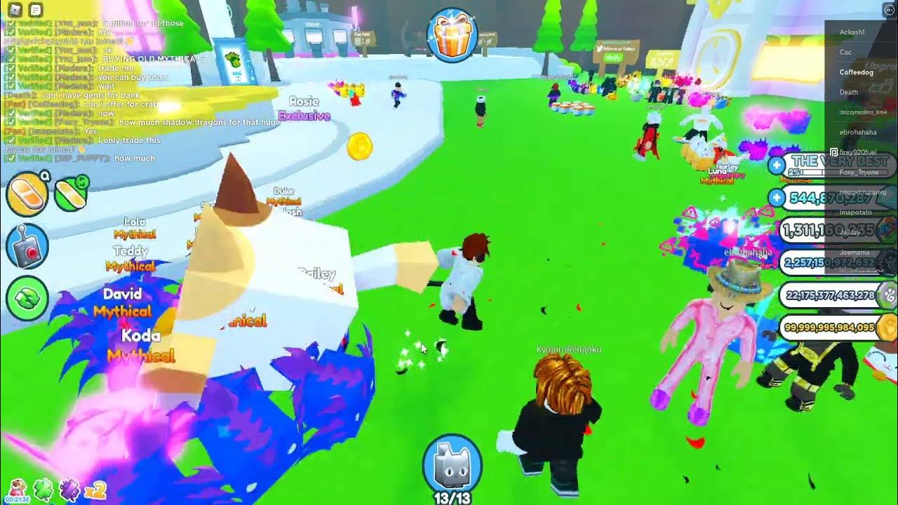 trading for a rave crab (pet sim x) YouTube