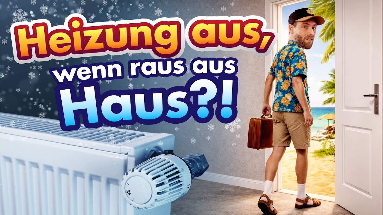 Heizung aus, wenn raus aus Haus?