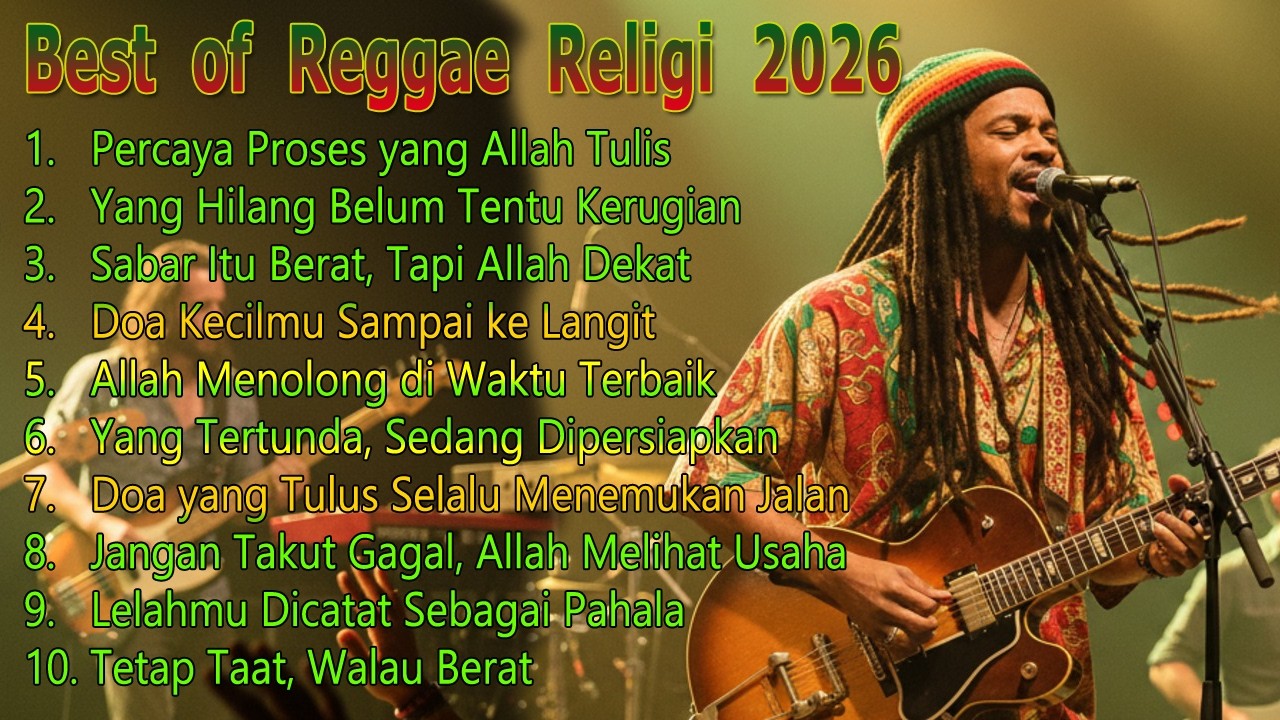 Reggae Religi Full Album 2026 🎧 Lagu Islami Penenang Hati | Musik Hijrah Santai Nonstop
