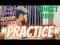 Practice makes you 🤩 Prefect | NIMCET 2024 Motivation | 📚 Study Vlog