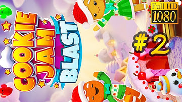 Cookie Jam Blast Match3 Gameplay (iOS, Android) 1080p Official Jam City #2