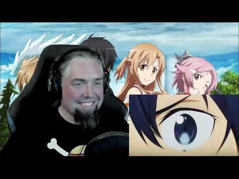 Reacting to the 3 Sword Art Online Game Openings I missed in the other video
