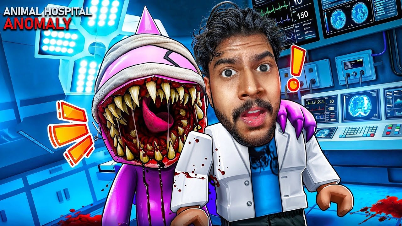 Survive Roblox Animal Hospital Anomaly 😰!!